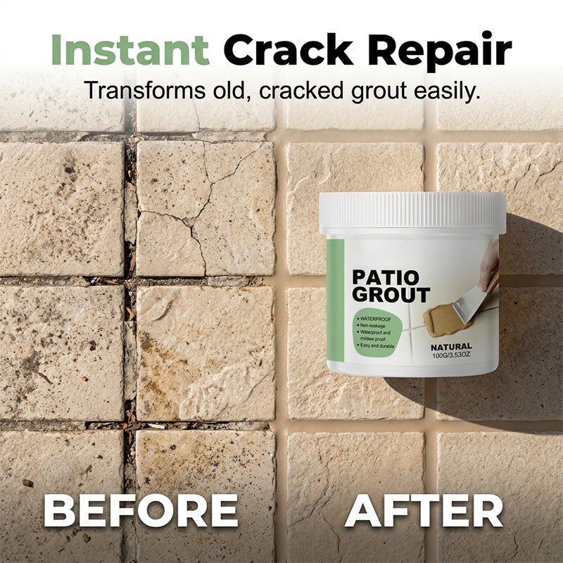 🏠 LIMITED-TIME 50% OFF! ✨ Waterproof Tile Grout Filler – Mildew-Proof, Easy DIY, Multi-Surface 🛠️