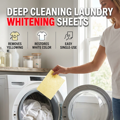 🤍Deep Cleaning Laundry Whitening Sheets🌿