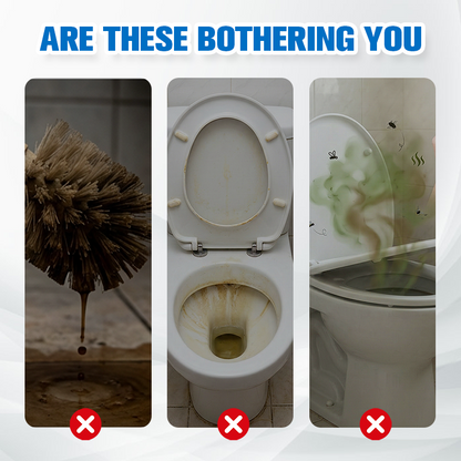 🧹 Disposable Toilet Brush Set | Touchless Disposal | Daily Bathroom Cleaning · Removes Grime from Hard-to-Reach Areas