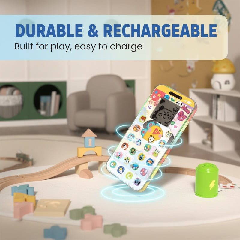 Rechargeable Interactive Early Learning Toy Phone