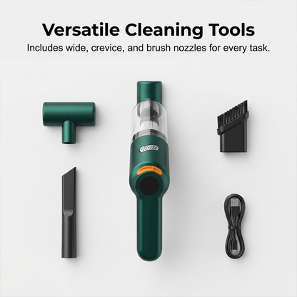 ⏰ Newly Upgraded Cordless Car Vacuum – 10000Pa Suction & 4000mAh Battery 🚗
