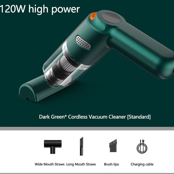 ⏰ Newly Upgraded Cordless Car Vacuum – 10000Pa Suction & 4000mAh Battery 🚗