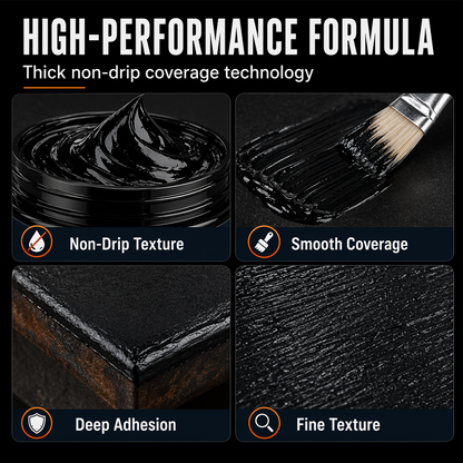 🥳2026 HOT SALE🥳💞50K+ SOLD!🔧🏠 60% OFF! Metal Rust Protection Black Repair Paste – Restores rusty gates, railings & tools. Forms protective coating – no need to replace! 🛡️✨