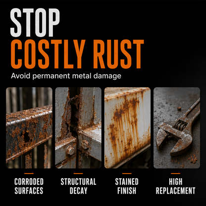 🥳2026 HOT SALE🥳💞50K+ SOLD!🔧🏠 60% OFF! Metal Rust Protection Black Repair Paste – Restores rusty gates, railings & tools. Forms protective coating – no need to replace! 🛡️✨