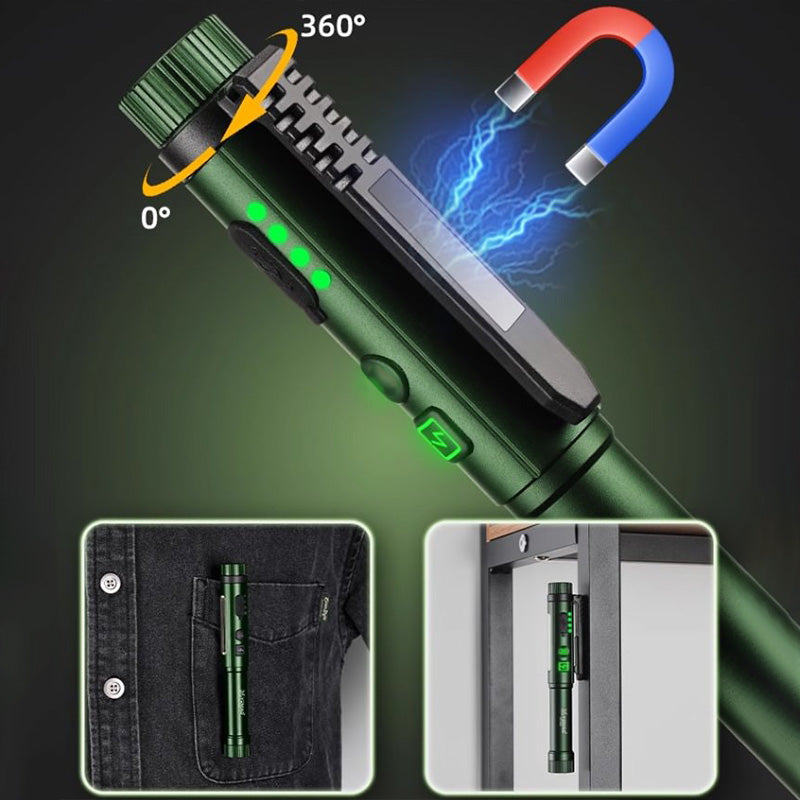 🧲Multifunctional Pen-Shaped Strong Magnetic Work Light💡
