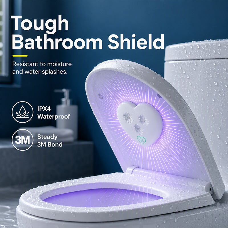 🚽Smart UVC Toilet Sterilizer Light✨✨ Automatic UVC Care  👋 Hands-Free 🔋 USB-C