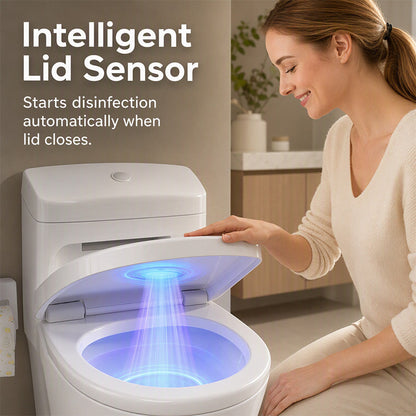 🚽Smart UVC Toilet Sterilizer Light✨✨ Automatic UVC Care  👋 Hands-Free 🔋 USB-C