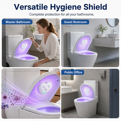 🚽Smart UVC Toilet Sterilizer Light✨✨ Automatic UVC Care  👋 Hands-Free 🔋 USB-C