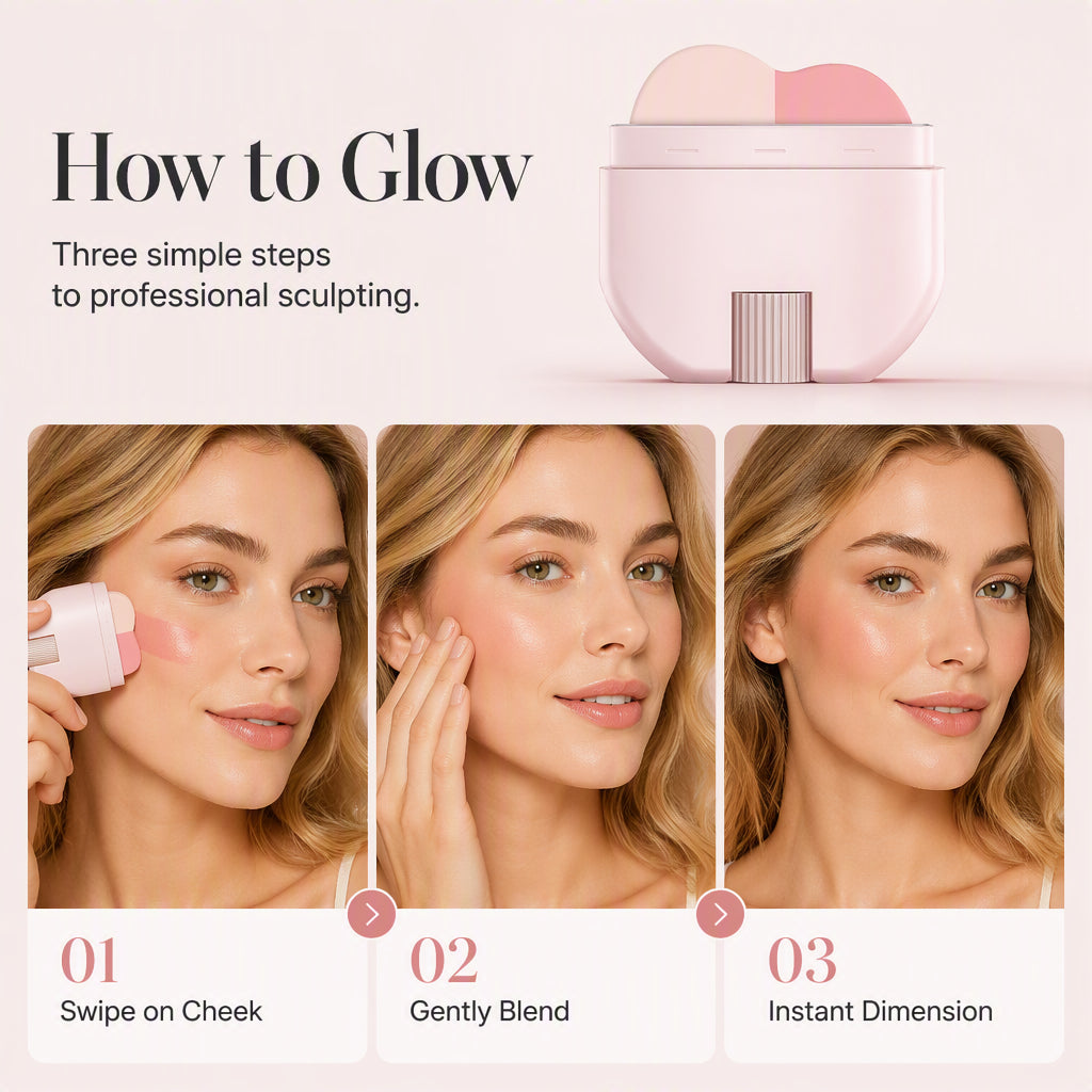 2-in-1 Long-Lasting Highlighter & Blush Stick