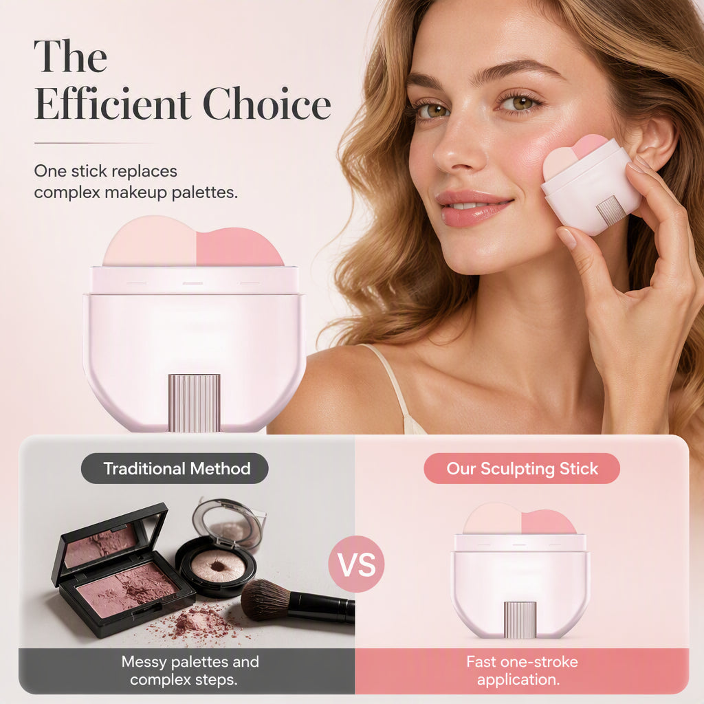 2-in-1 Long-Lasting Highlighter & Blush Stick