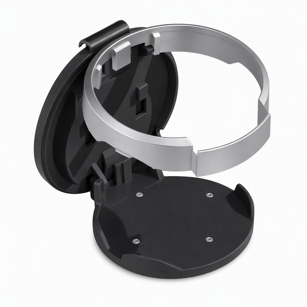 🥤🔥 LIMITED-TIME OFFER £16.99 TODAY.Universal Foldable Car Cup Holder with Hook, Space-Saving Vehicle Drink Holder for Bottles, Coffee Cups & Tumblers