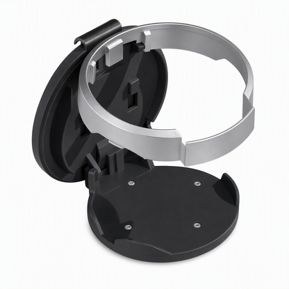 🥤🔥 LIMITED-TIME OFFER £16.99 TODAY.Universal Foldable Car Cup Holder with Hook, Space-Saving Vehicle Drink Holder for Bottles, Coffee Cups & Tumblers