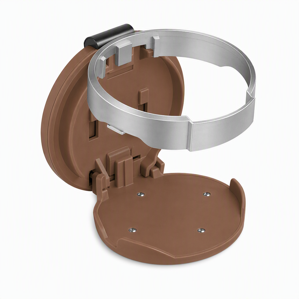 🥤🔥 LIMITED-TIME OFFER £16.99 TODAY.Universal Foldable Car Cup Holder with Hook, Space-Saving Vehicle Drink Holder for Bottles, Coffee Cups & Tumblers