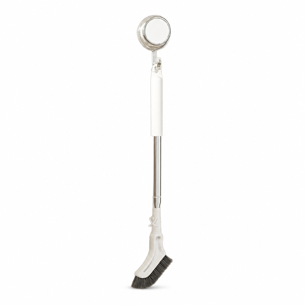 🎉 EXCLUSIVE OFFER 🧹 Buy 2, Get 1 Free + Free Hook 🎁  Multifunctional Extendable Long-Handle Floor Cleaning Brush