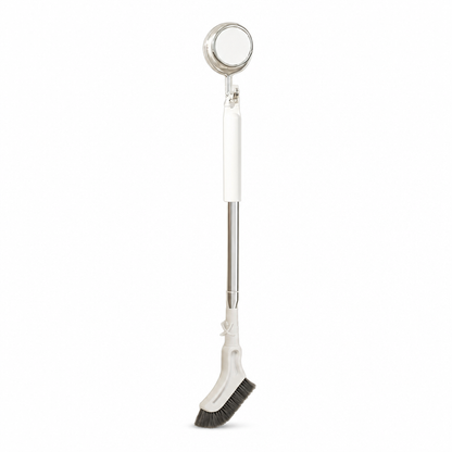 🎉 EXCLUSIVE OFFER 🧹 Buy 2, Get 1 Free + Free Hook 🎁  Multifunctional Extendable Long-Handle Floor Cleaning Brush
