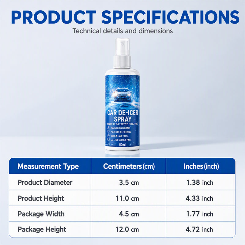 ❄️Quick Car Window De-Icer Spray
