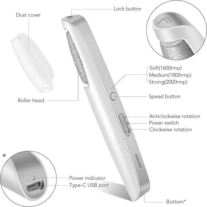 🎁Portable Electric Feet Callus Remover